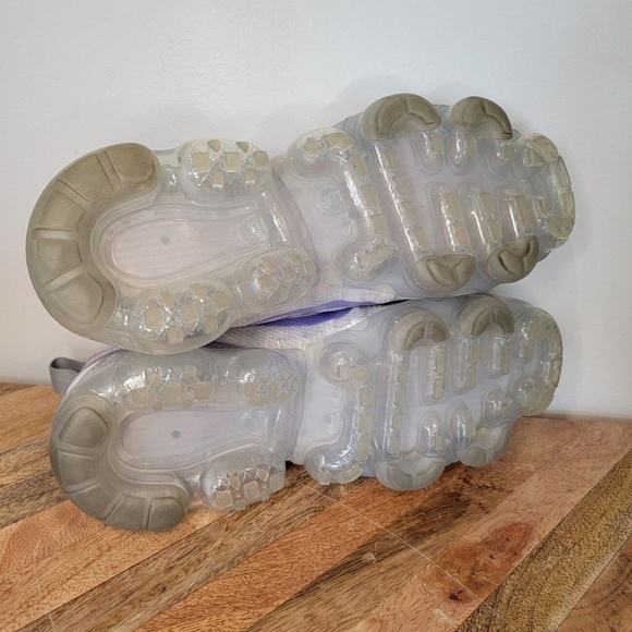 Nike Air VaporMax 2019 Women's Size 7 Shoes Grey Purple Agate BV6483-001 Running - Picture 8 of 11